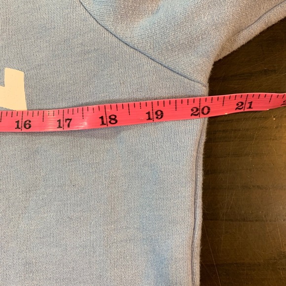 Lasell‎ University Hoodie Sweatshirt Women's Medium Blue Comfy Redshirt - Picture 7 of 12